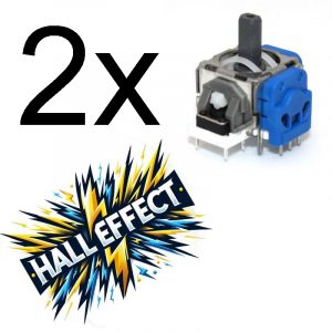 2 x ps5-analog-hallefect-hallefekt-controller-3d-steuer-modul-thumbstick-stickdrift-potentiometer-blau